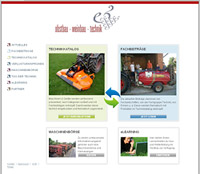 Webseite Obstbau Weinbau Technik